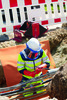 new gore pyrad protective garments blue and hi vis outdoor image