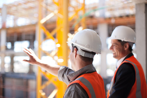 STOCK workers wearing PPE