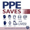 PPE Saves Lives logo