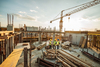 STOCK construction PPE workers building site