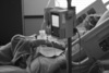 STOCK hospital bed