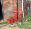 Unsafe storage of flammable gas