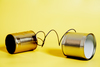 STOCK phone string can tin