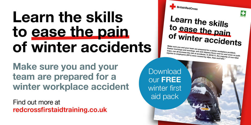 Red Cross winter accidents