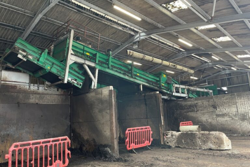 Waste firm fined after fall from height