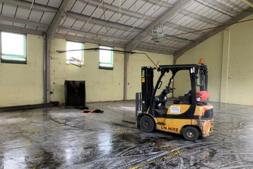 Worker left 'physically ruined' after fall